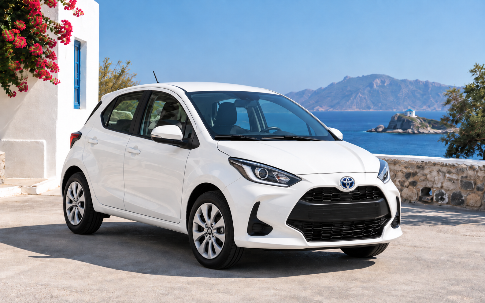 Compact rental car